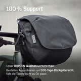KLICKfix Lenkertasche mit Adapter – KLICKFix Lenkertasche für das Fahrrad | wasserabweisend und geräumig | Fahrradtasche Lenker 5L
