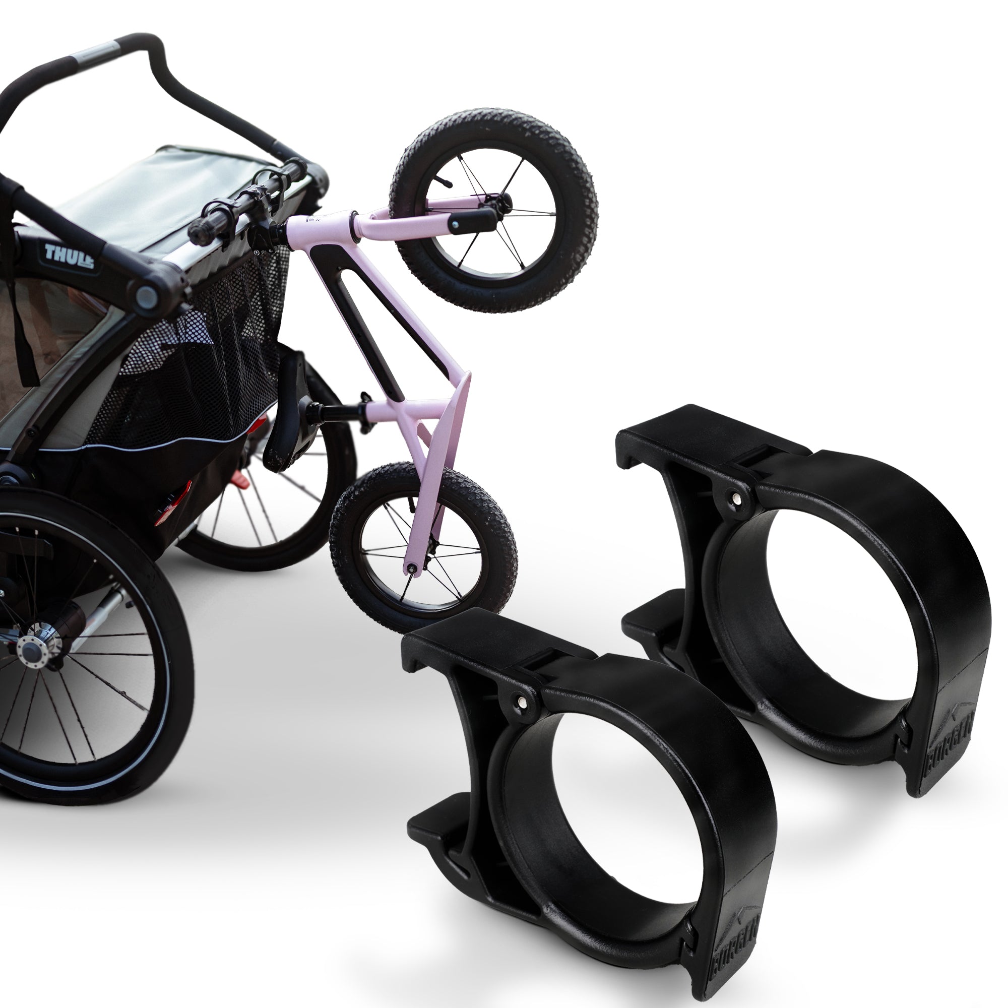 kinderfahrrad befestigung Borgen Clips für Thule Anhänger » Für Laufrad und Kinderfahrrad – forriders.de