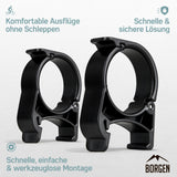 Borgen Clips für Thule Fahrradanhänger