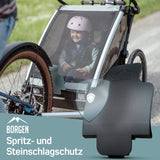 Borgen Spritzschutz für Thule Chariot Fahrradanhänger