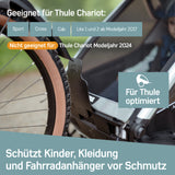 Borgen Spritzschutz für Thule Chariot Fahrradanhänger