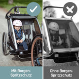 Borgen Spritzschutz für Thule Chariot Fahrradanhänger