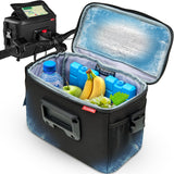 KLICKFix Lenkertasche mit Handyhalterung – KLICKFix Lenkertasche für E-Bike | Schwarz