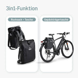 Borgen Fahrradtasche für Gepäckträger I 25 L