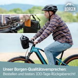 KLICKFix Lenkertasche mit Handyhalterung – KLICKFix Lenkertasche für E-Bike - Schwarz Muster