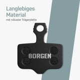 Langlebige Avid Elixir Bremsbeläge