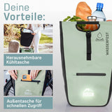 Fahrradtasche hinten für Arbeit Einkaufen und Touren