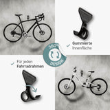 Fahrradaufhänger Wand für alle Fahrradrahmen