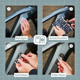 reflektierender Aufkleber