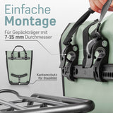 Borgen Fahrradtasche hinten abnehmbar