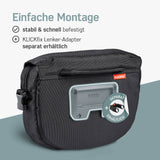 KLICKFix Lenkertasche mit einfacher Montage