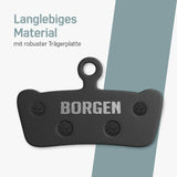 Langlebige SRAM Guide T Bremsbeläge