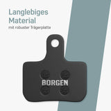 Langlebige SRAM Level T Bremsbeläge