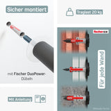 Fahrradhalterung Wand Holz – Schwarz