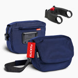 KLICKfix Lenkertasche mit Adapter – KLICKFix Lenkertasche für das Fahrrad | wasserabweisend und geräumig | Fahrradtasche Lenker 5L