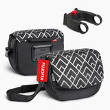 KLICKfix Lenkertasche mit Adapter – KLICKFix Lenkertasche für das Fahrrad | wasserabweisend und geräumig | Fahrradtasche Lenker 5L