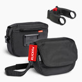 KLICKfix Lenkertasche mit Adapter – KLICKFix Lenkertasche für das Fahrrad | wasserabweisend und geräumig | Fahrradtasche Lenker 5L