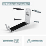 Fahrrad Pedal Wandhalterung mit Pedalschutz