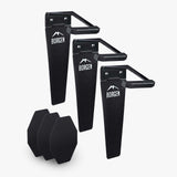 vertikale Fahrradhalterung im dreier Set