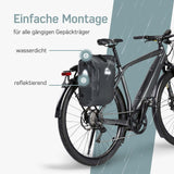 fahrradrucksack für gepäckträger von borgen