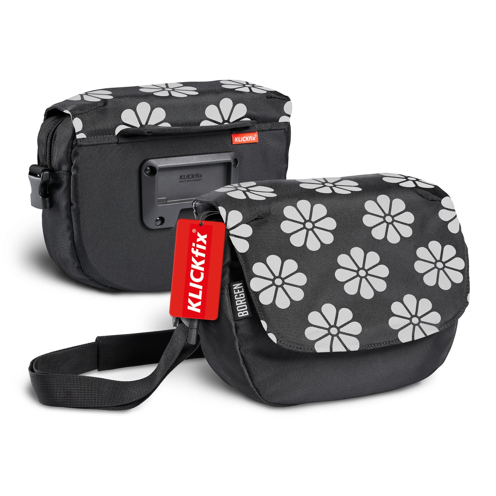 Mobilist Klickfix Klickfix Reisenthel Funbag Lenkertasche Fleur