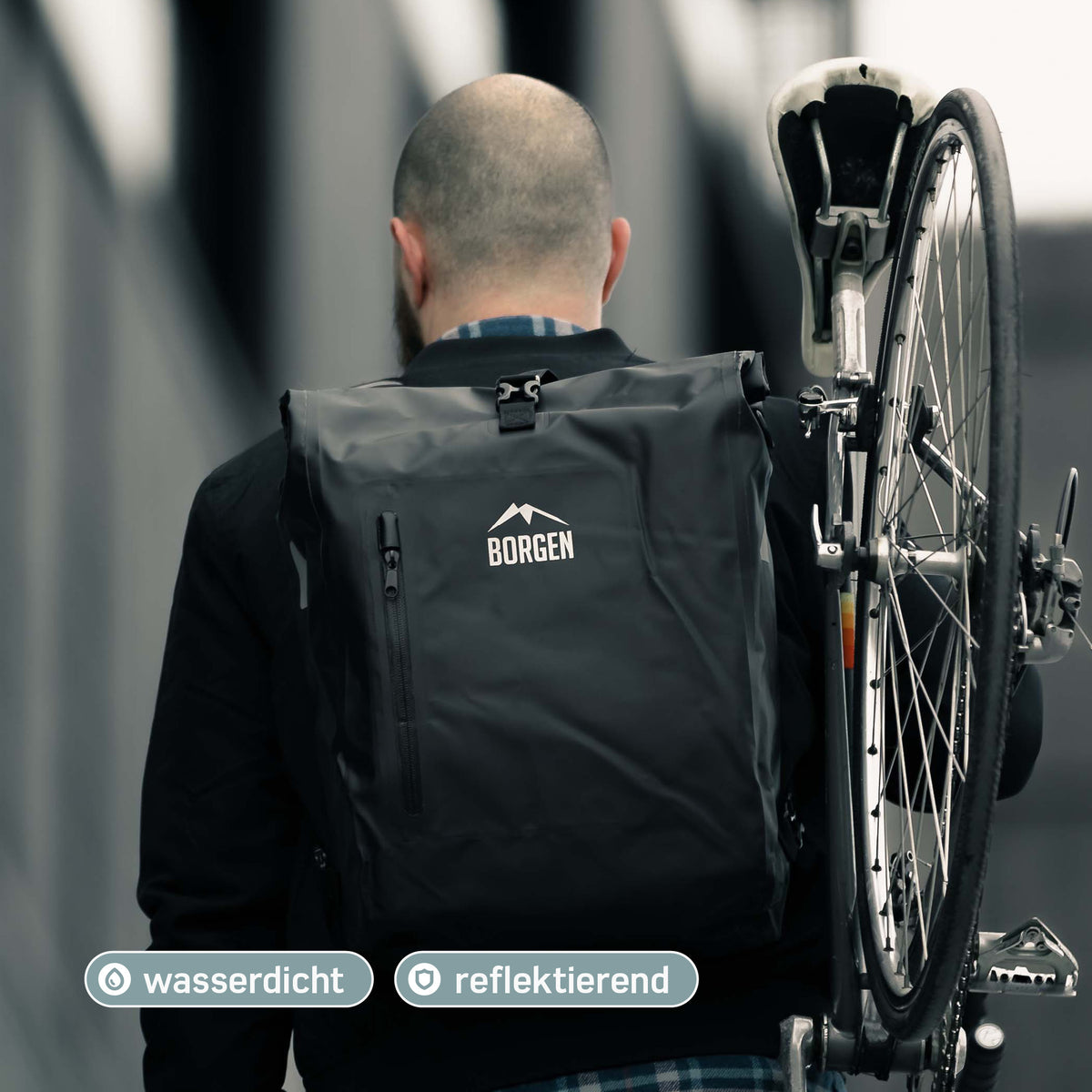 Borgen Fahrradtasche für Gepäckträger I 25 L – forriders.de
