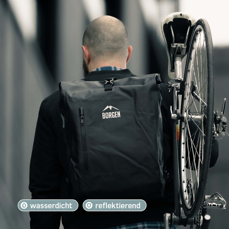 fahrradtaschen für gepäckträger wasserdicht Borgen Fahrradtasche für Gepäckträger I 25 L – forriders.de