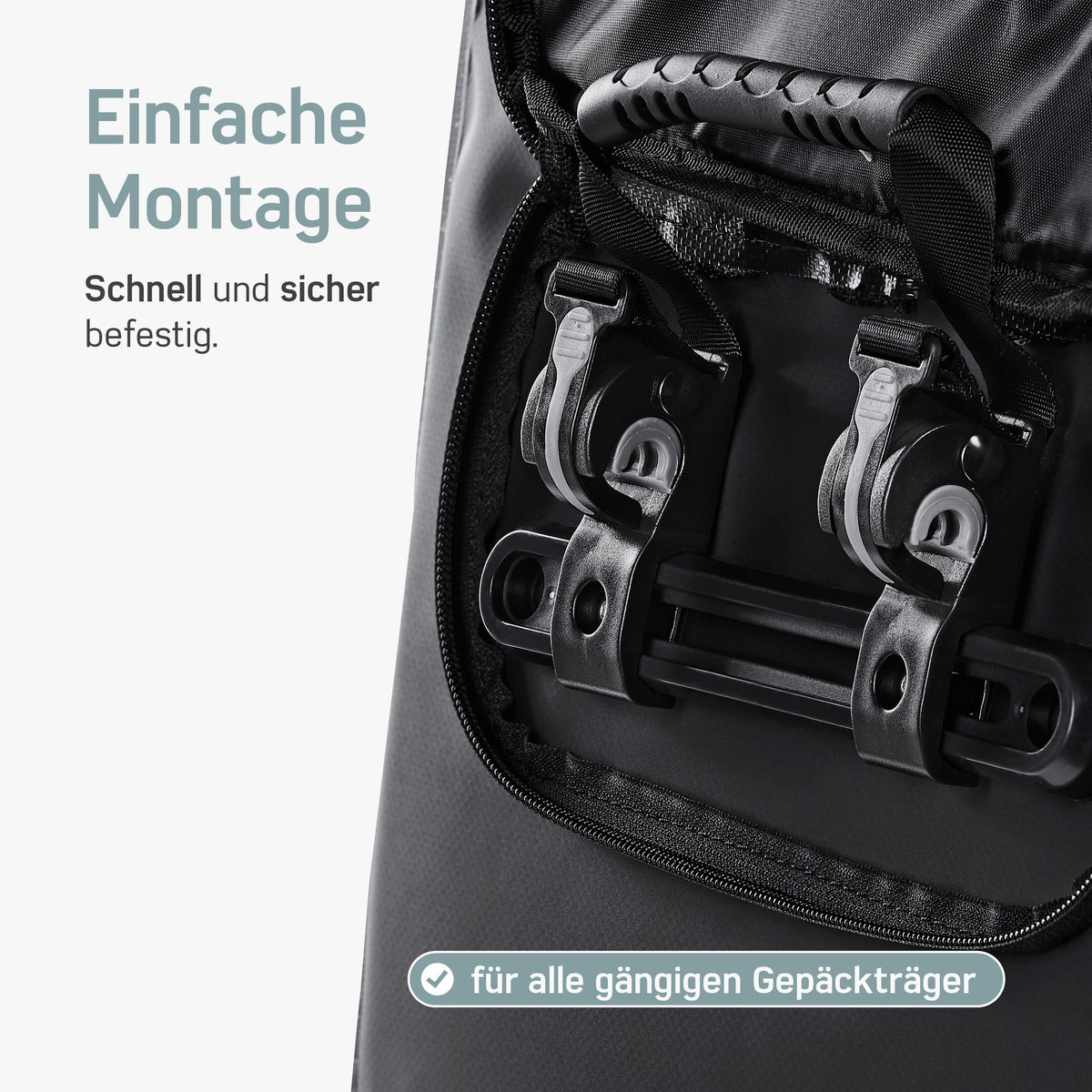 borgen fahrradtasche 25l Borgen Fahrradtasche für Gepäckträger I 25 L – forriders.de