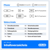 GoLab Erste Hilfe Set Mini mit 46 Teilen