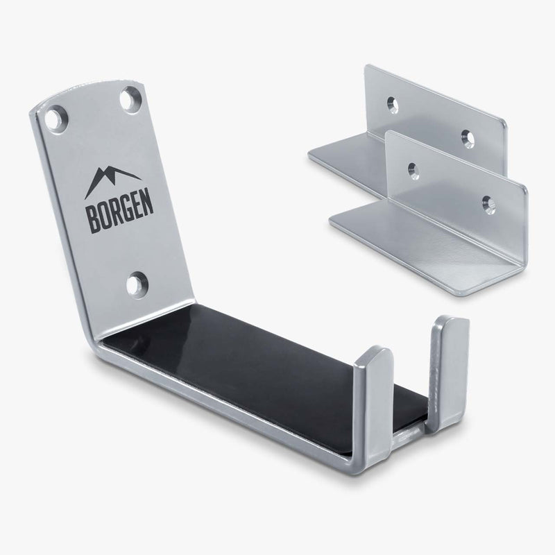 Fahrrad Wandhalter Pedal – Grau