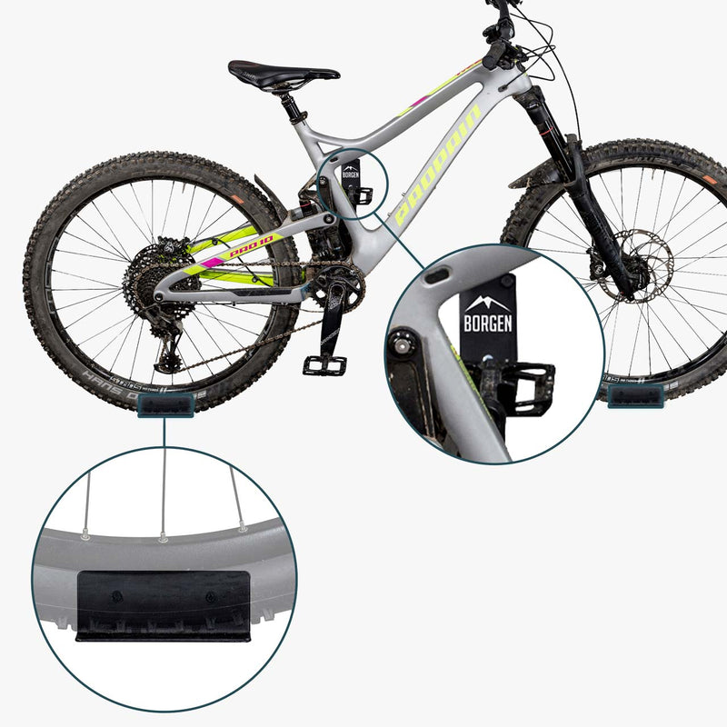 Stabile Fahrrad Pedalaufhängung 