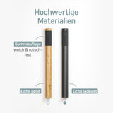 Fahrradhalterung Wand Holz – Schwarz