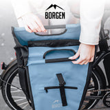 Borgen Fahrradtaschen Gepäckträger E Bike für hinten