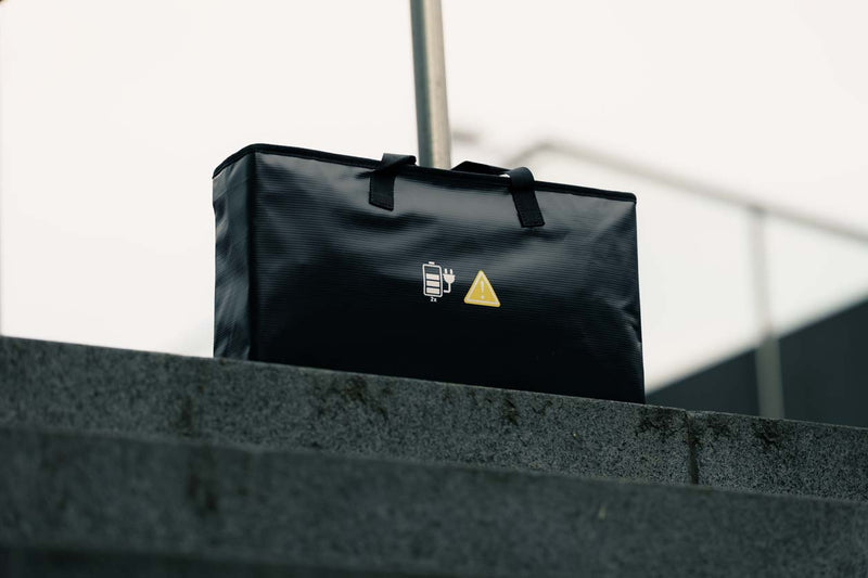 Lipo Bag für Fahrrad Akku lagern