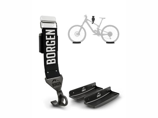 Fahrrad Wandhalterung Bambus - Robuster Bike Wall Mount Mit 15kg Tragkraft  & Gummischutz Fahrradhalterung Garage