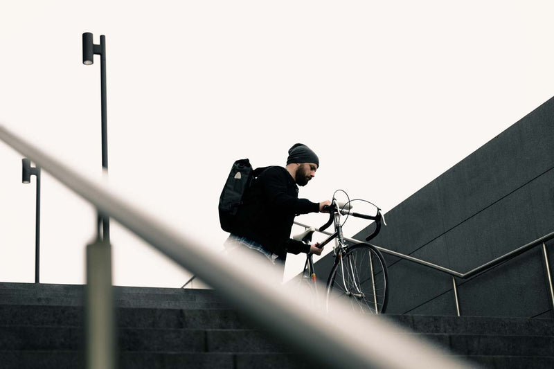 Fahrrad Lagerung mit Diebstahlschutz