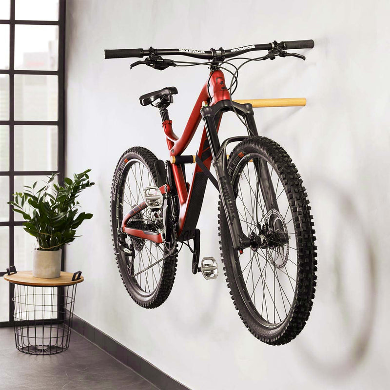Fahrrad Wandhalterung Holz – Eiche –