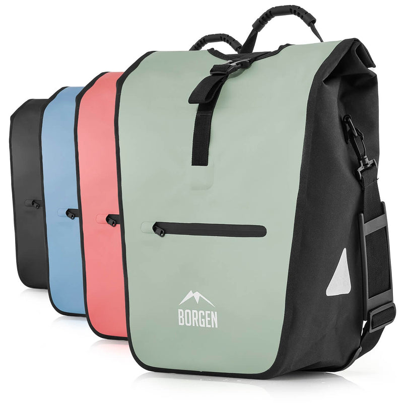 Fahrradtasche hinten in verschiedenen Farben
