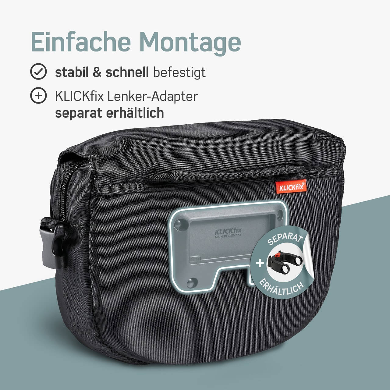Verwunderlich Klickfix Lenkertasche Fur E Bike Wasserdicht Bilder