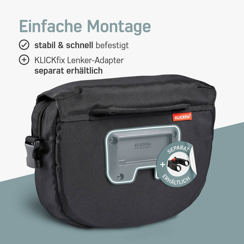 klickfix lenkertasche für e bike KlickFix Lenkertasche für dein E-Bike » Platz, Schutz & Komfort – forriders.de