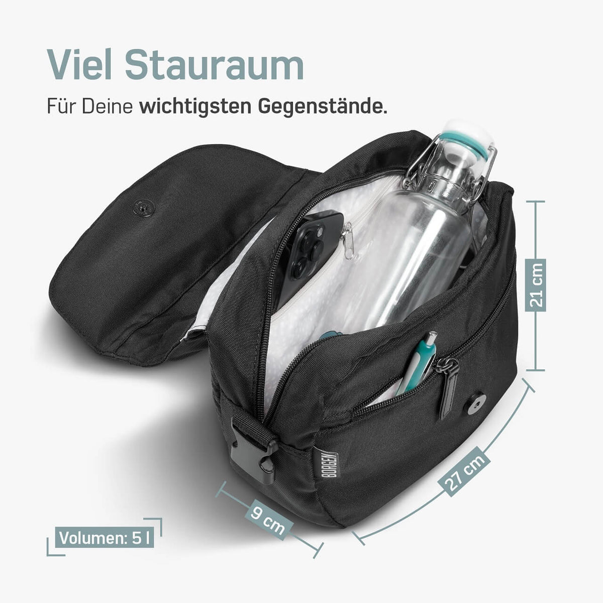KlickFix Lenkertasche für dein E-Bike » Platz, Schutz & Komfort –  forriders.de
