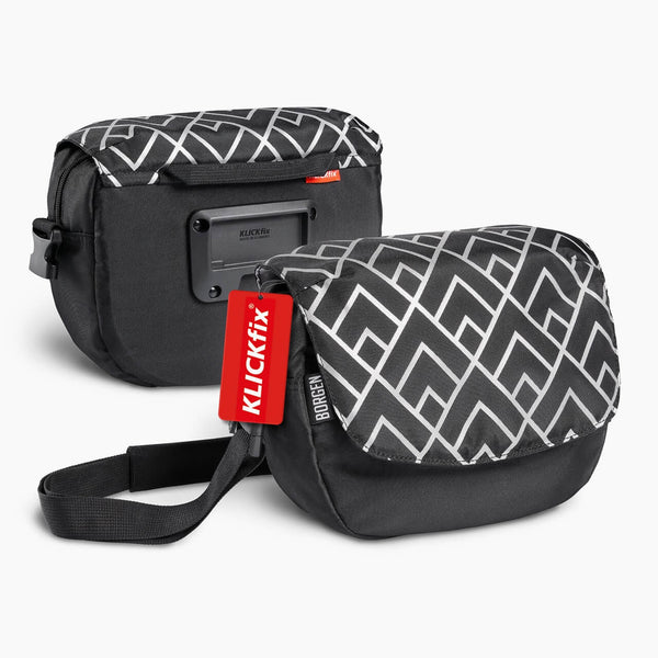 Klickfix Reisenthel Lenkertasche Reisenthel Fahrradtasche Funbag Fahrrad  Lenkertasche KLICKfix  Platz Komfort Borgen