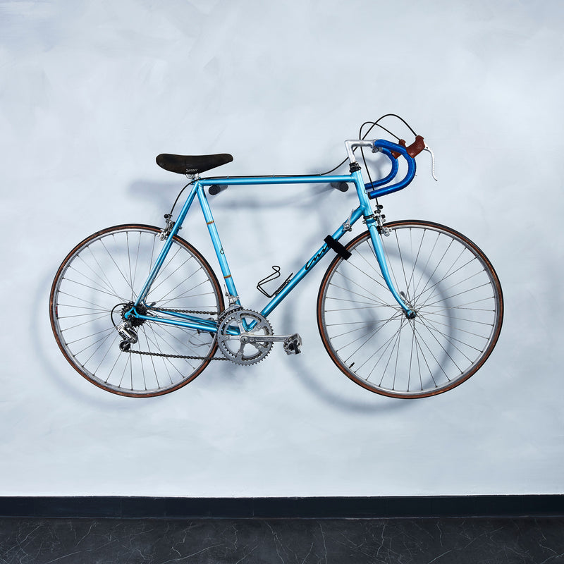 Fahrradhalterung Wand Holz – Schwarz