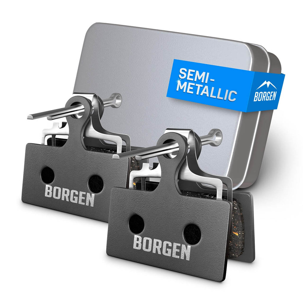 Bremsbeläge (Resin) für Shimano G01S - XTR, SLX, BR-M7000/9000, XT – für Fahrrad Scheibenbremsen | BORGEN
