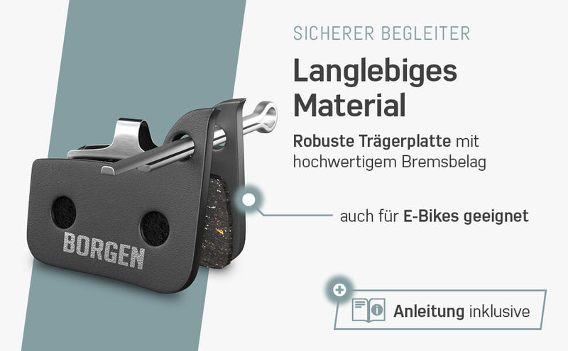 SRAM Apex Bremsbeläge aus langlebigem Material