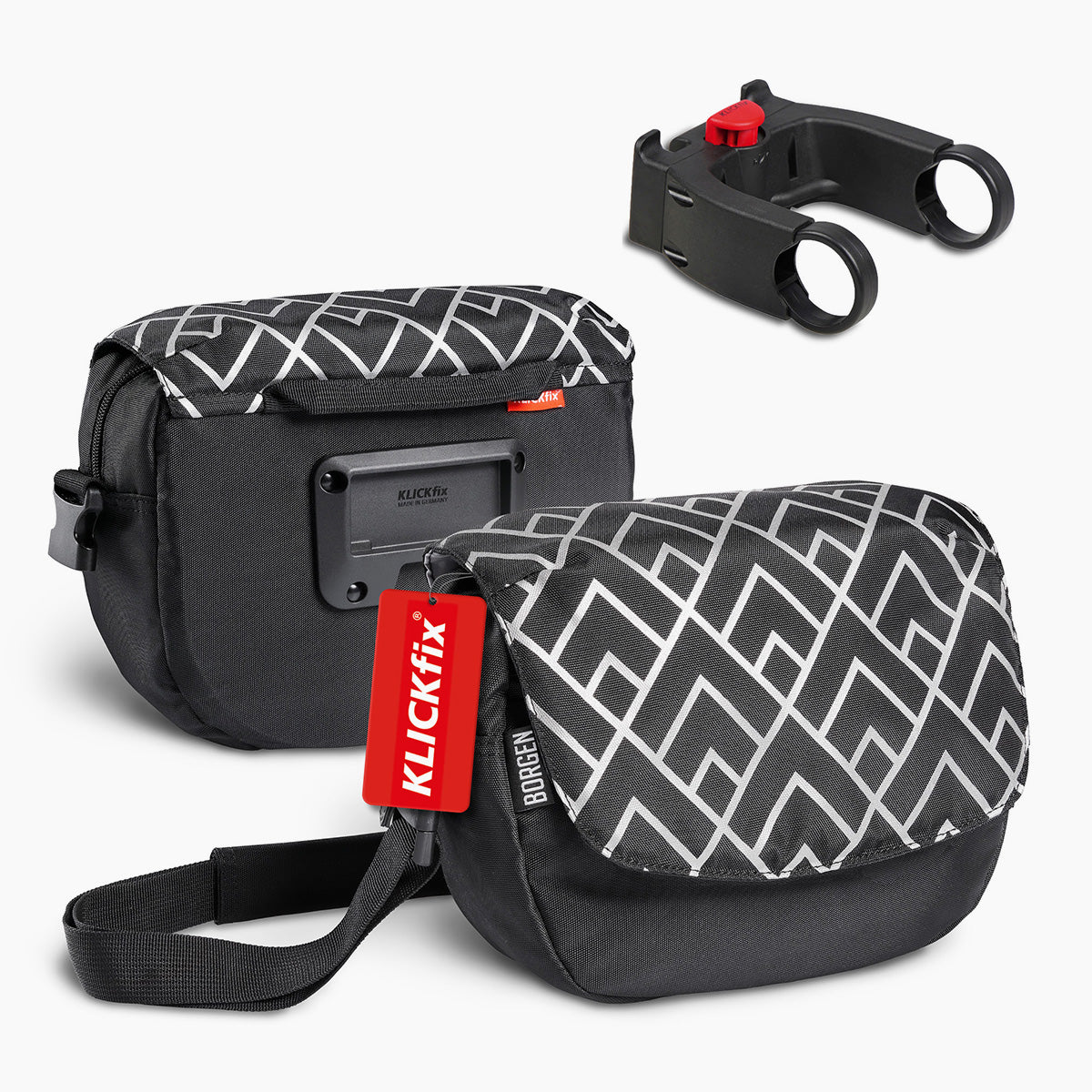 fahrradtasche lenkrad Borgen Lenkertasche mit KLICKFix Adapter – Lenkertasche für das Fahrra – forriders.de