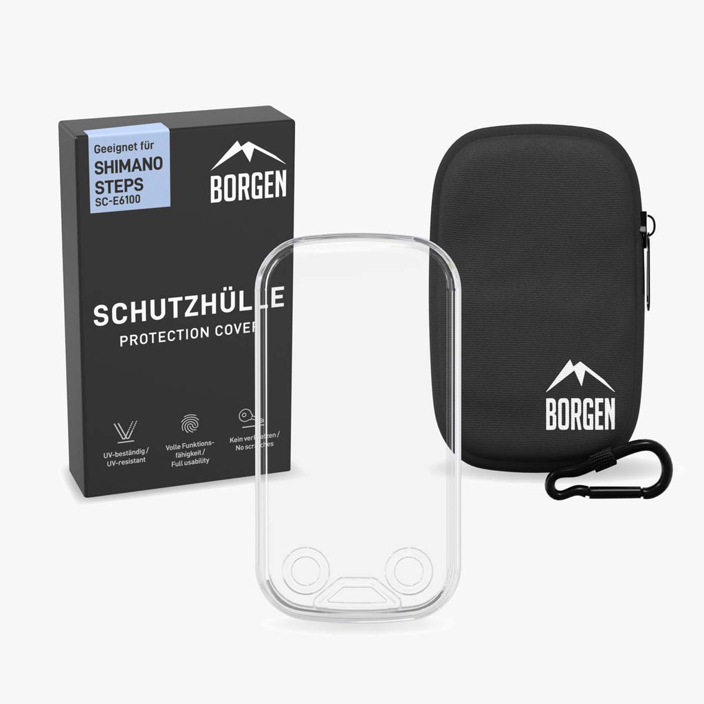 abdeckung für e bike display E-Bike Displayschutz – Schutzhülle für Shimano Steps SC-E-6100 – forriders.de