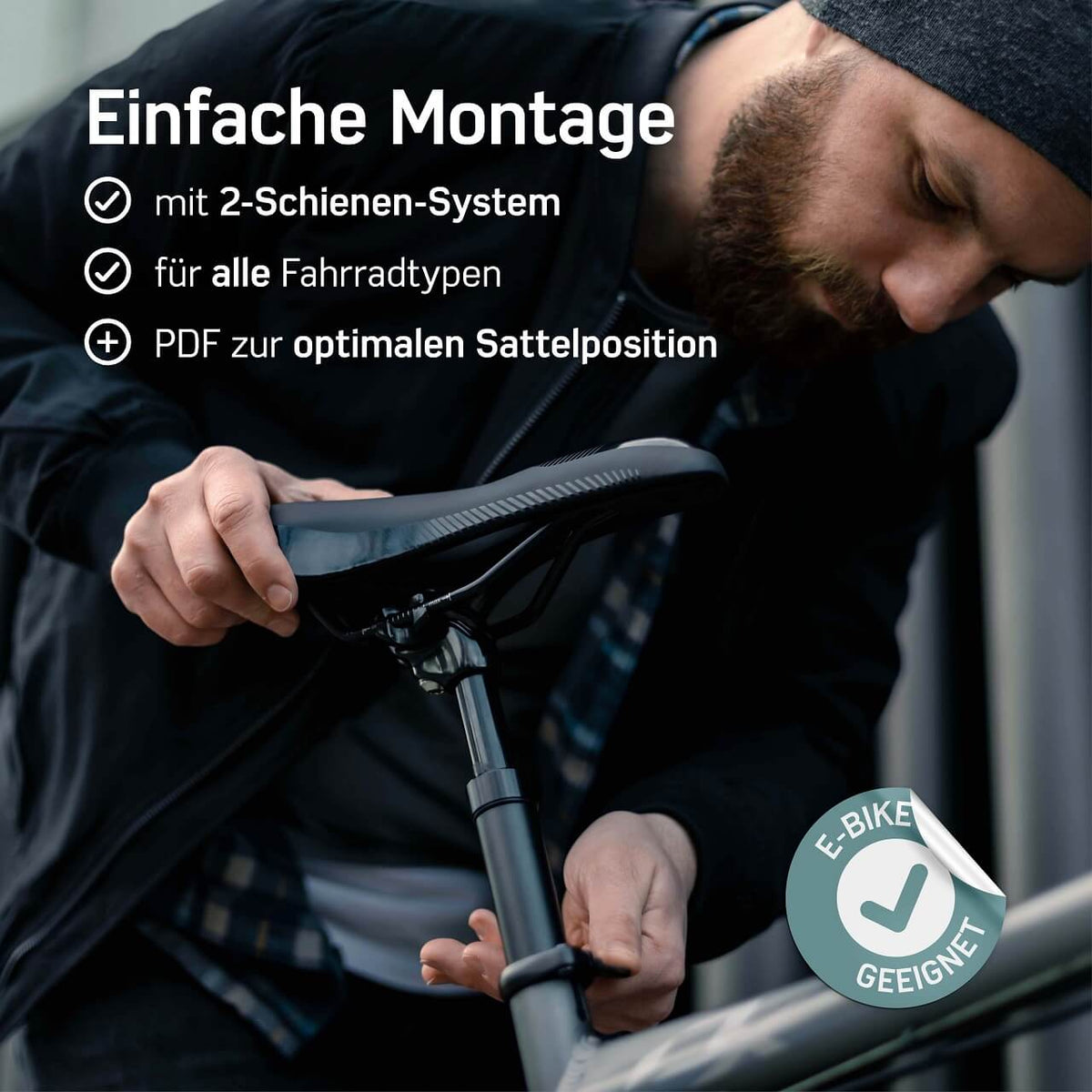 Ergonomischer Fahrradsattel