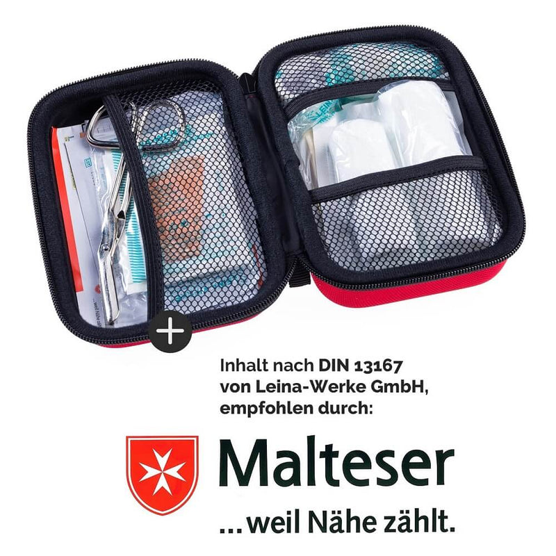 Erste Hilfe Traveller Set 39-teilig Reiseset Notfallset Outdoor Wandern, fit4blackout, Aktionen