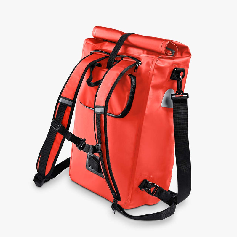 fahrradtasche gepäckträger rot Gepäckträgertasche Fahrrad – Fahrradrucksack rot – forriders.de